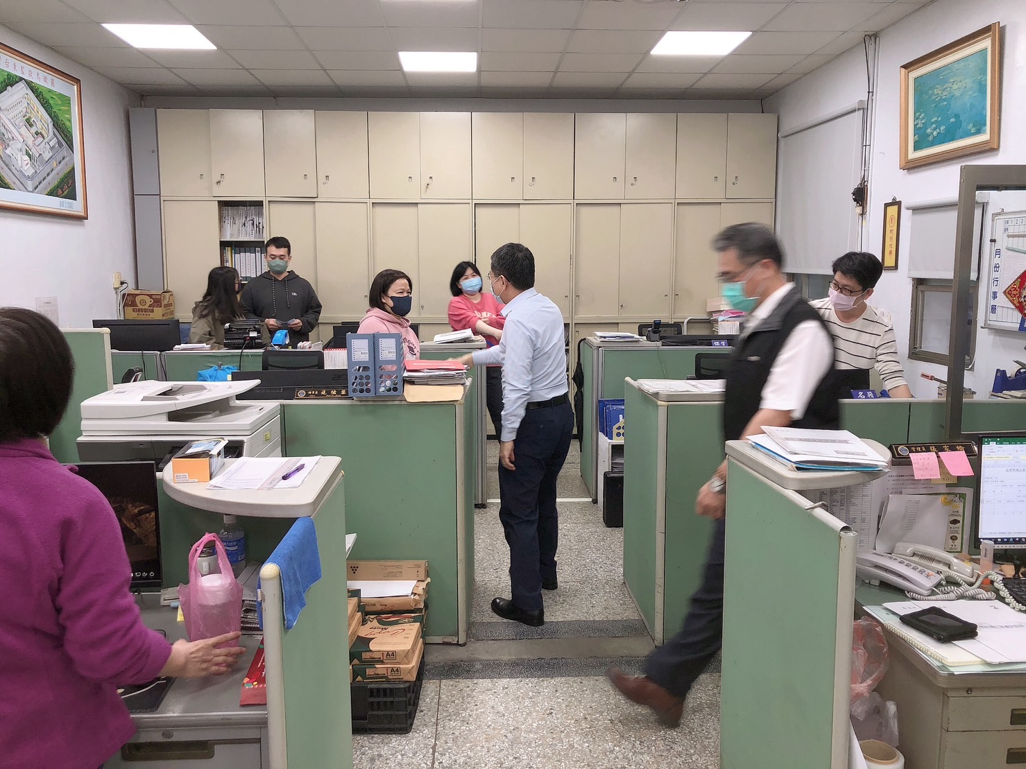 112.3.3臺東監獄林典獄長順斌卸任前夕話別辭行與合影 7