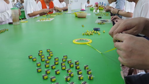 承攬加工示意圖