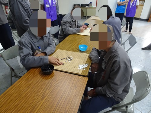 五子棋比賽-男子組對弈花絮