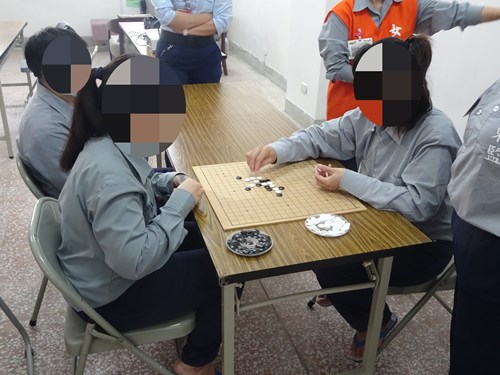 五子棋比賽-女子組對弈