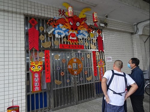 春節環境布置-炊場