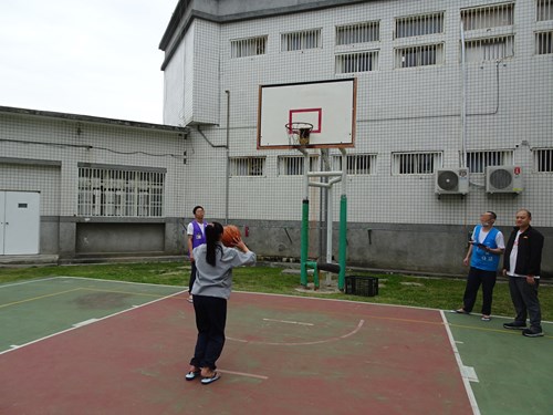 女監定點投籃比賽