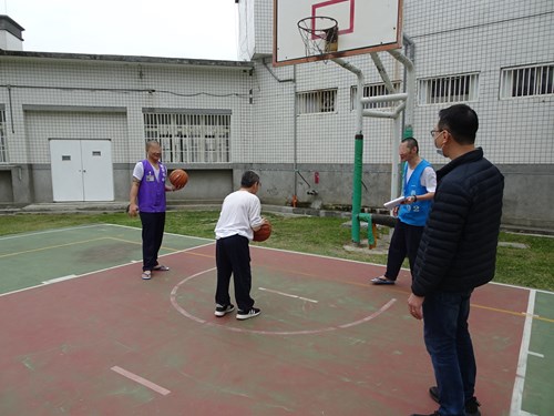 高齡組定點投籃比賽