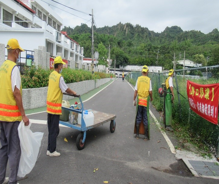 5/16/2024 Our staff initiated cleaning up and sanitizing the environment in the nearby community