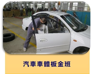 汽車車體板金班