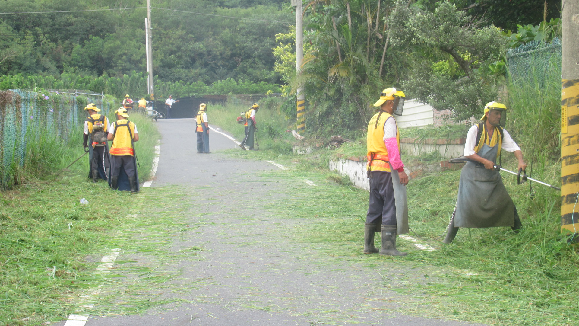 9/26/2024  Our staff initiated cleaning up  the environment in the nearby community