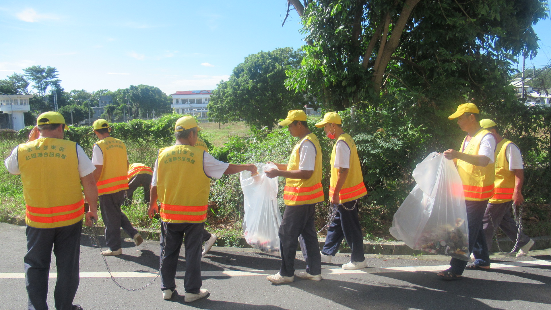 10/29/2024  Our staff initiated cleaning up  the environment in the nearby community