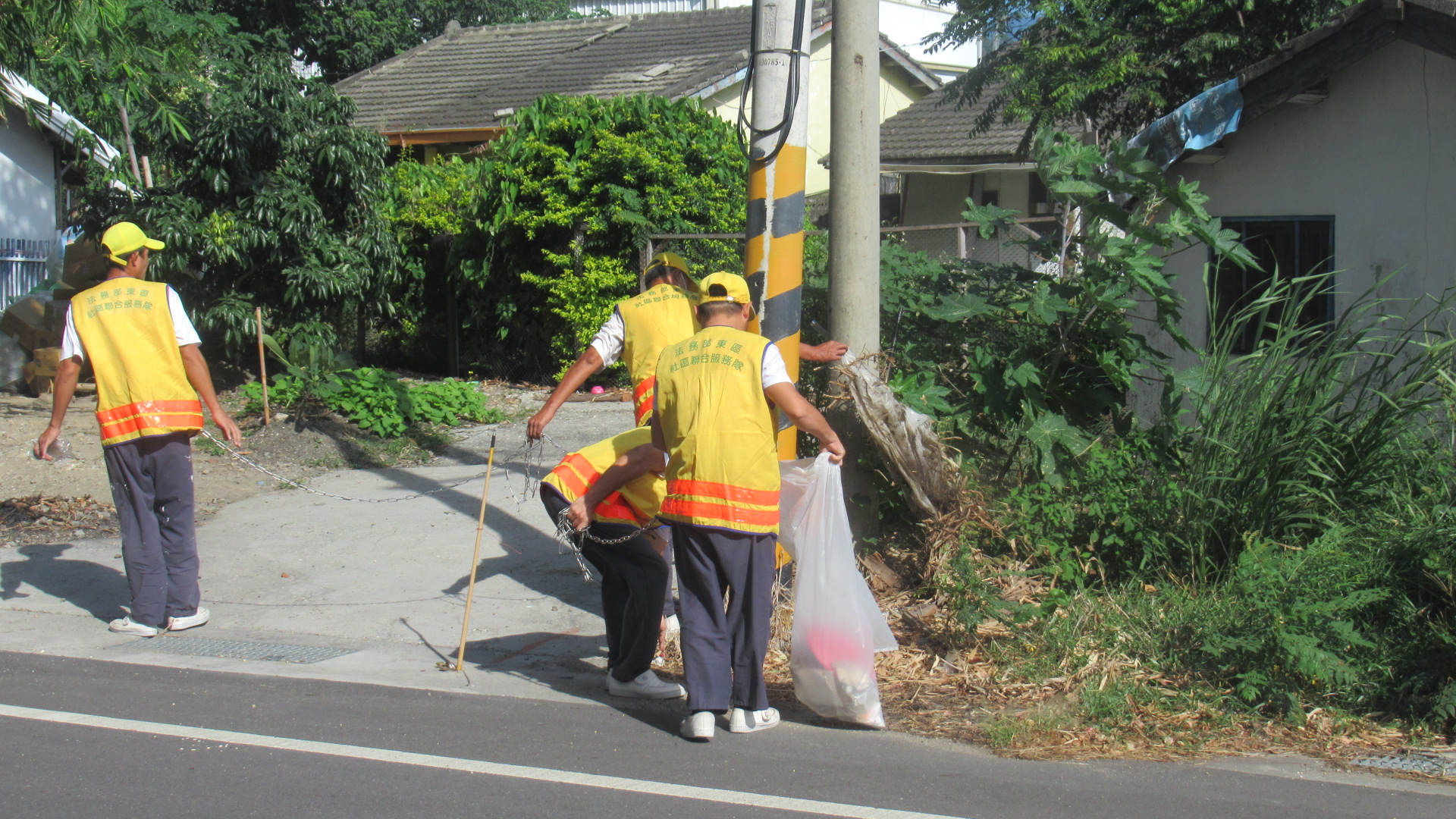 10/15/2024 Our staff initiated  sanitizing the environment in the nearby community