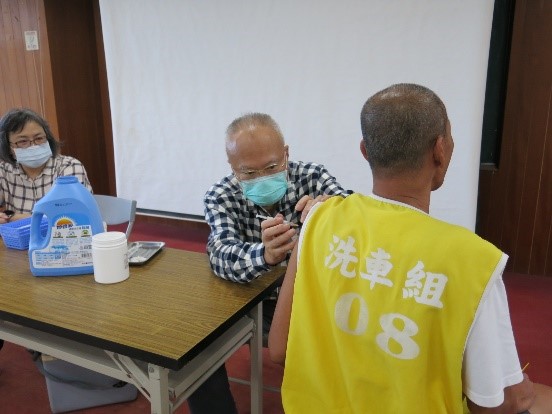 收容人流感疫苗及新冠JN.1疫苗施打(預防保健)