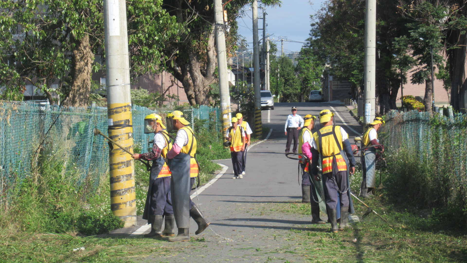 Our staff initiated cleaning up  the environment in the nearby community on Jan. 14th,2025
