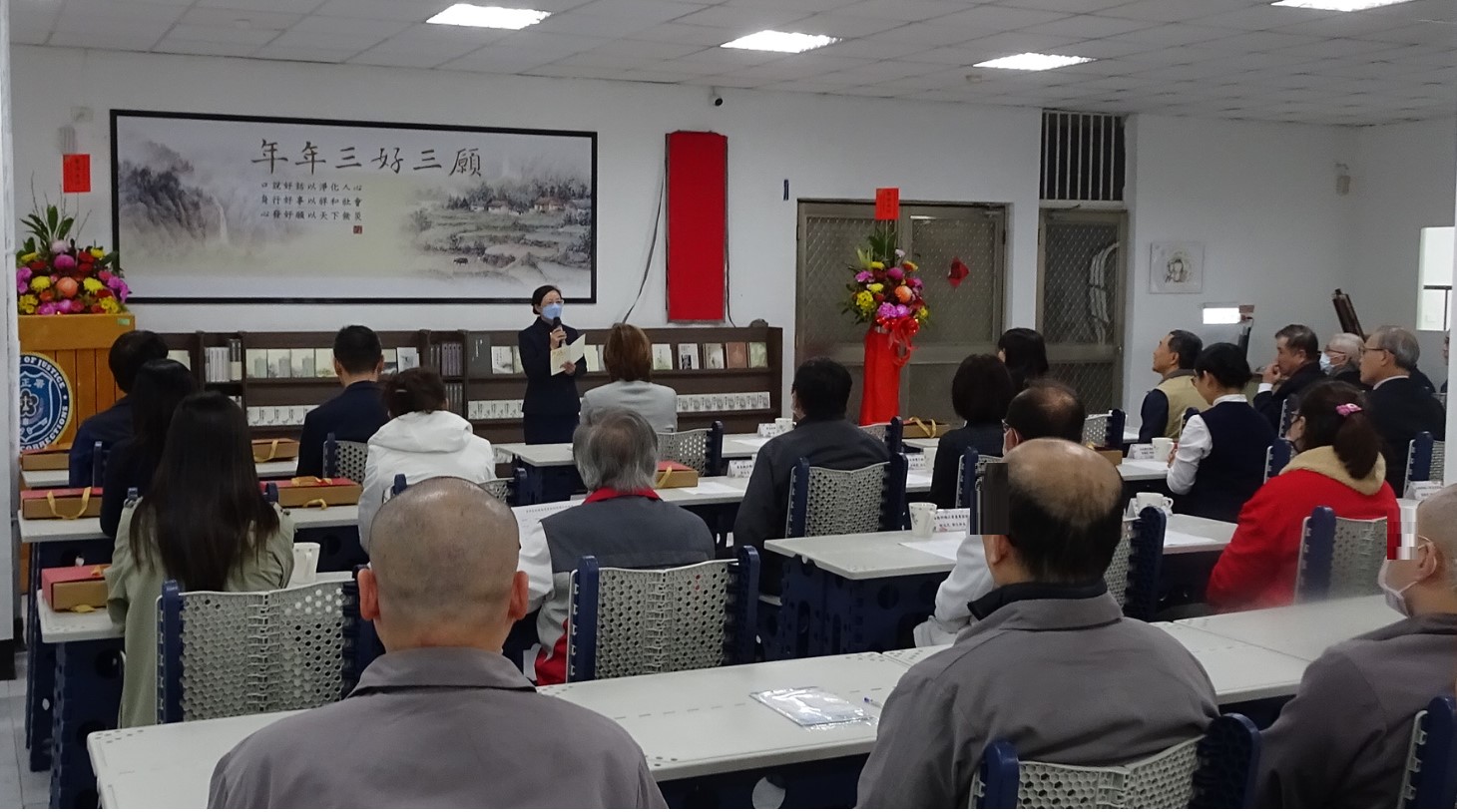 東區靜思書軒代表致詞-楊淳安師姐