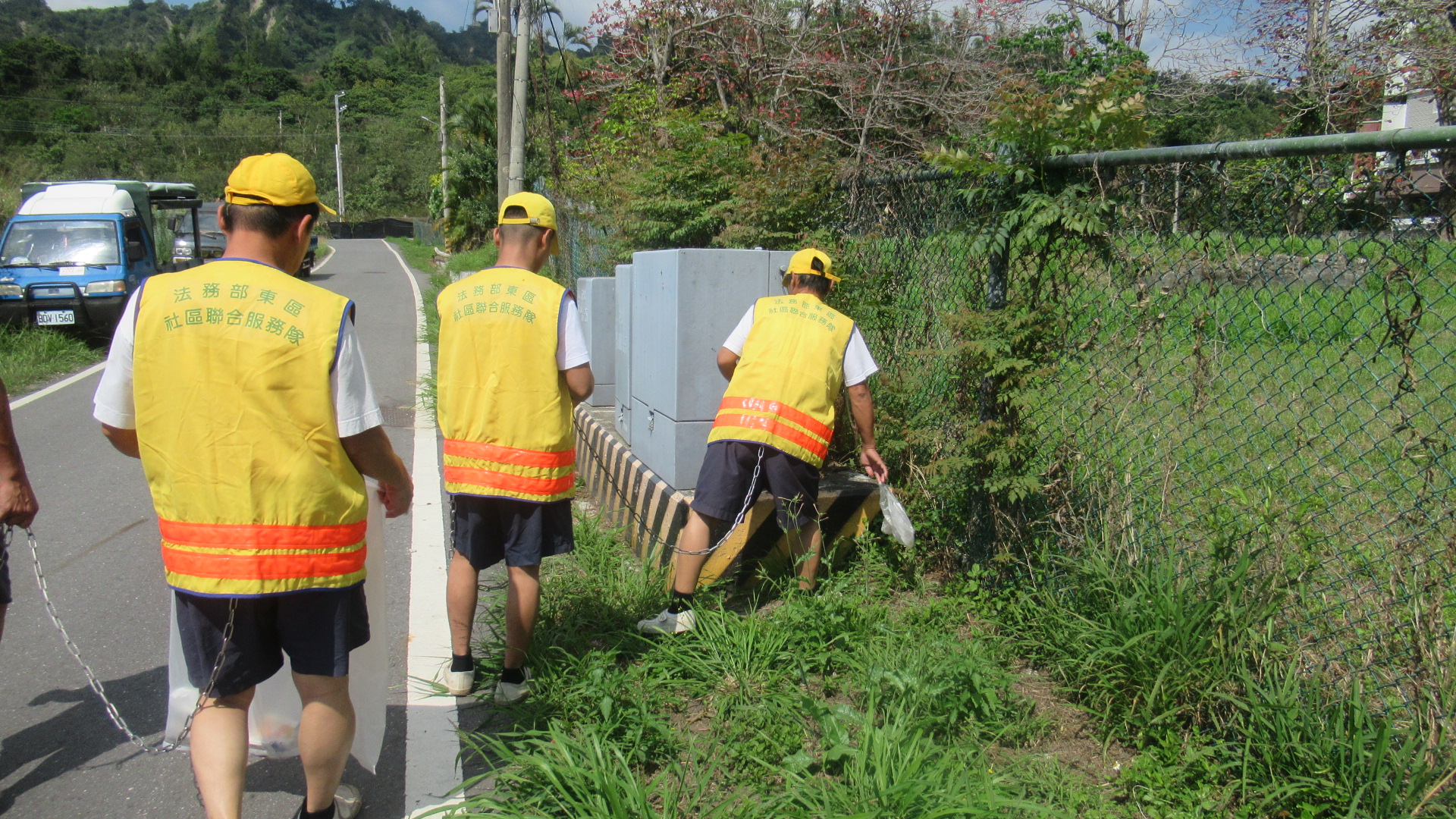 Our staff initiated sanitizing the environment in the nearby community on Mar.  25rd,2025
