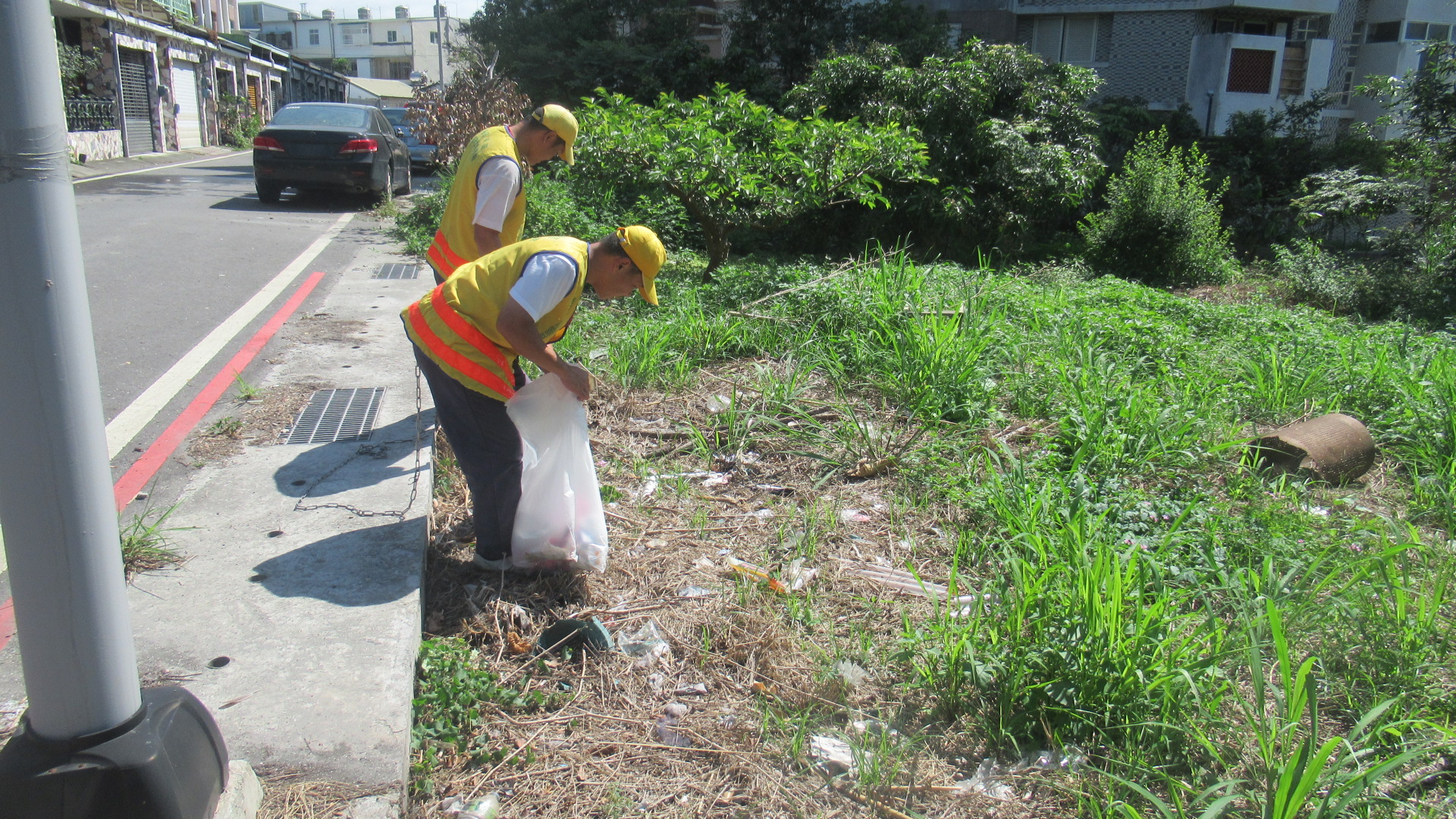 Our staff initiated sanitizing the environment in the nearby community on Apr.  22rd,2025