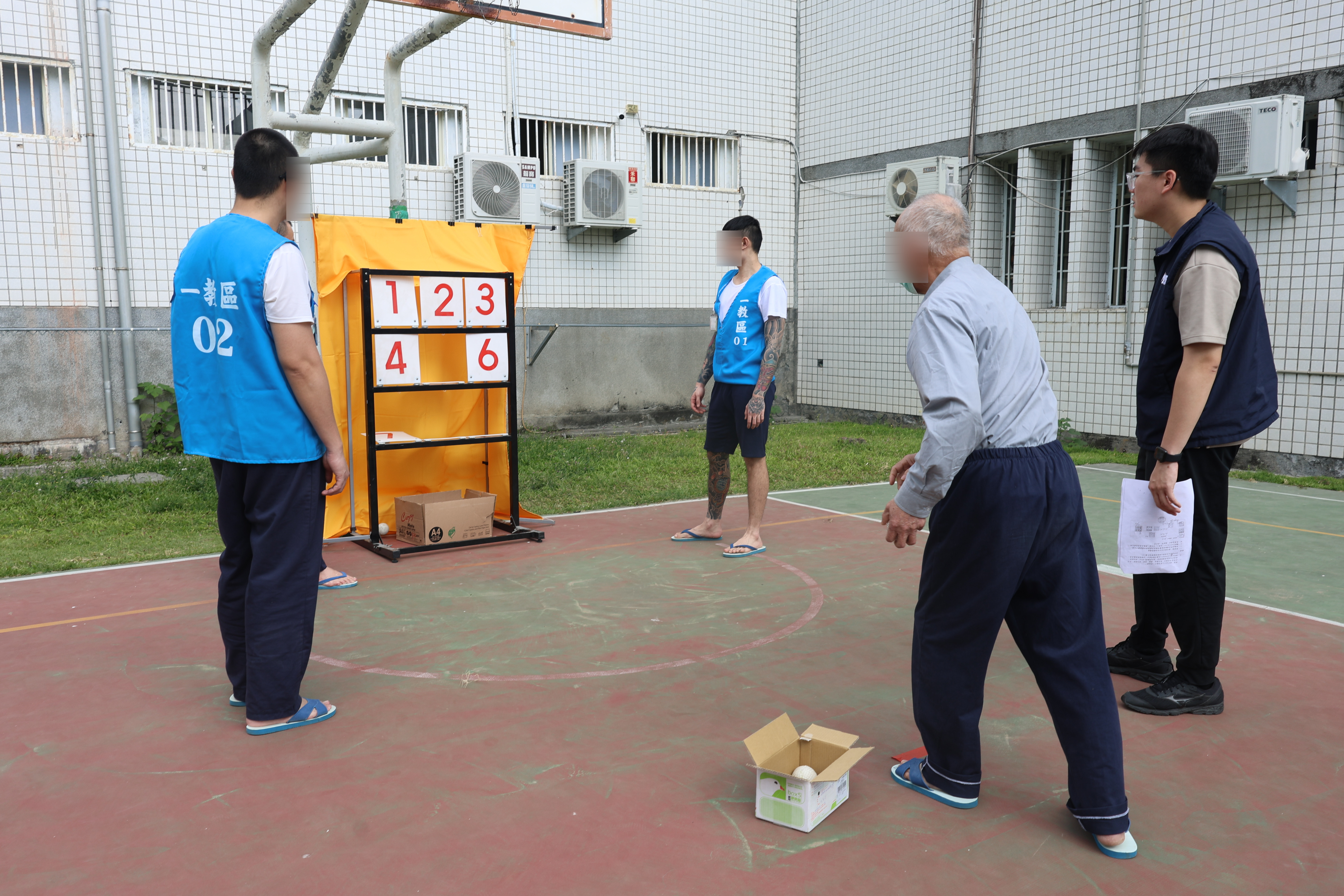 樂齡組比賽情形