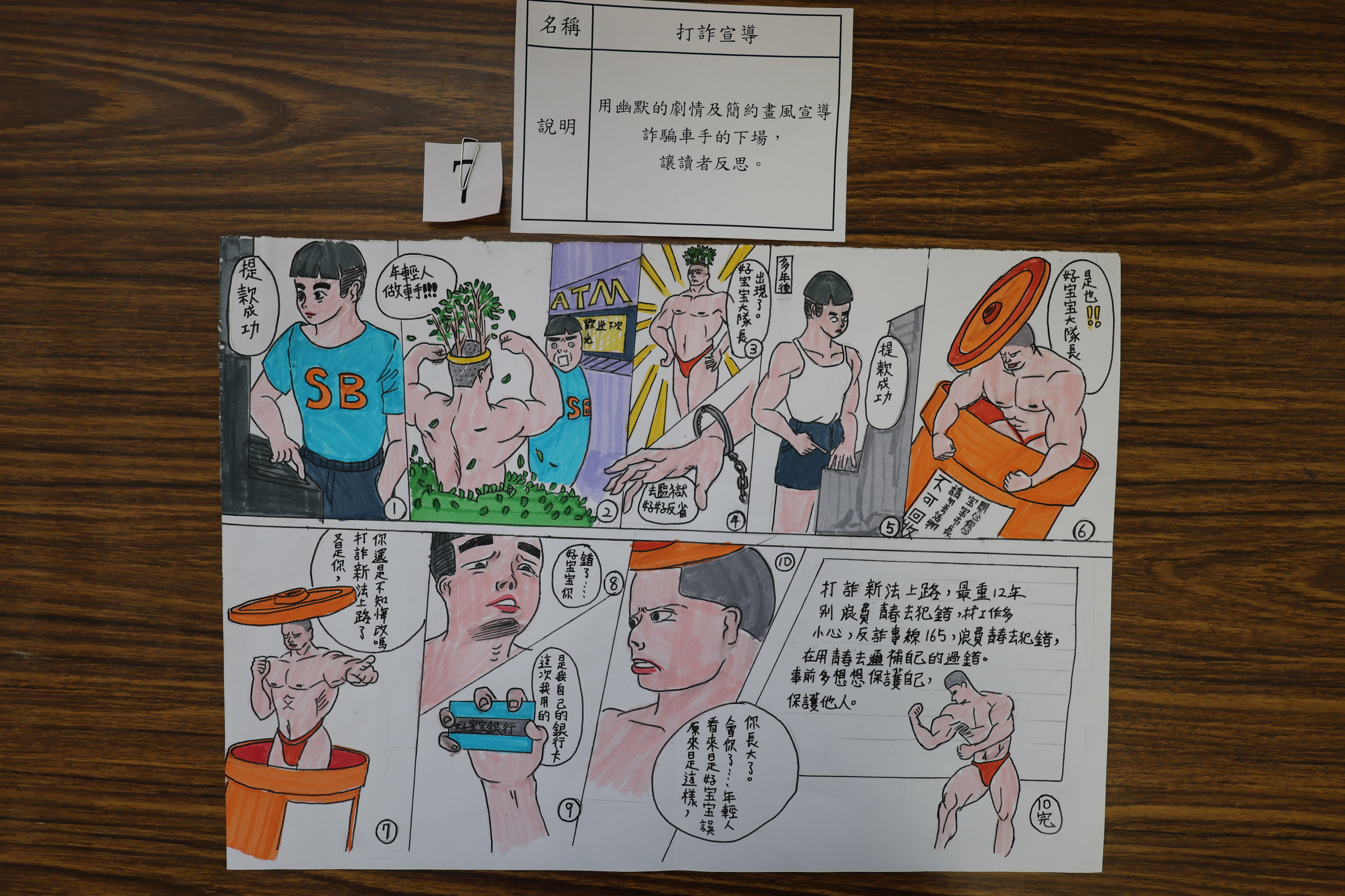 第三工場同學榮獲第二名